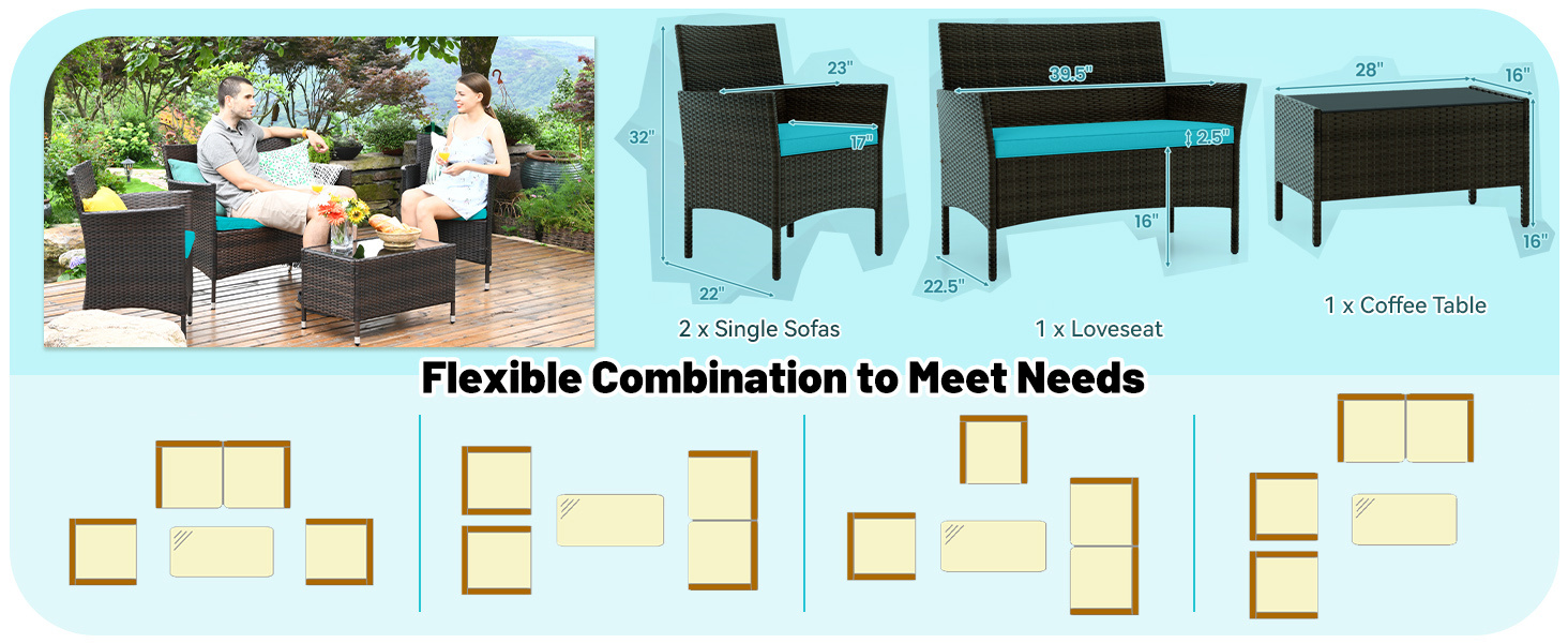 Patio Furniture Set