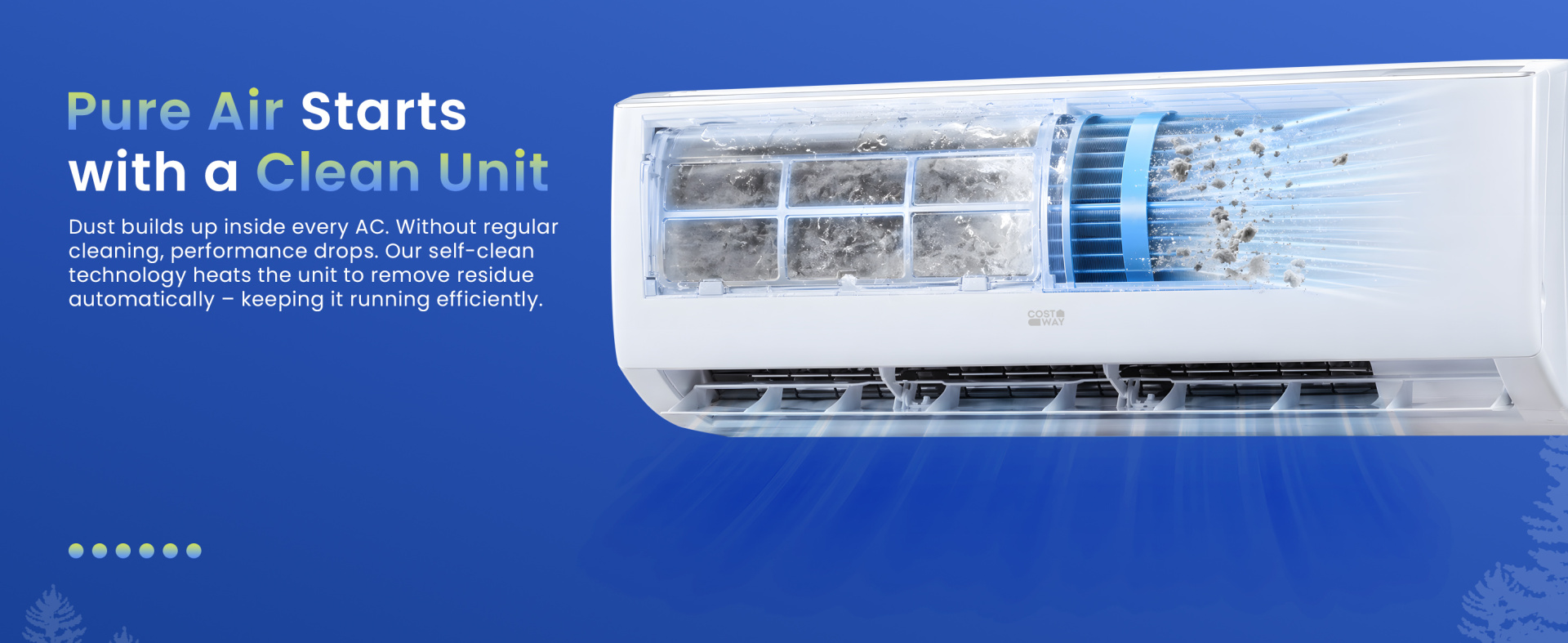 EchoCool Series​​ with self clean function